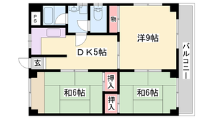 滝野駅 バス3分  社上本町下車：停歩8分 2階の物件間取画像